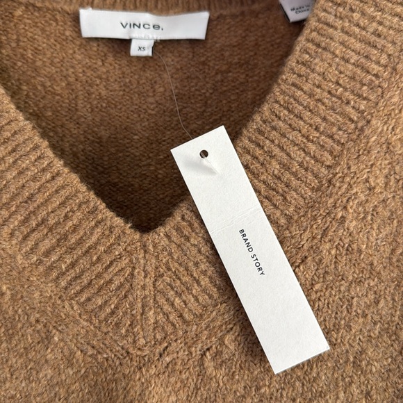 NWT Vince vneck sweater - Picture 2 of 4